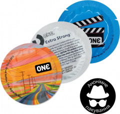 Презервативи One Extra Strong Суперміцні 3 шт