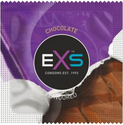 Презервативи EXS Chocolate зі смаком та запахом шоколаду 3 шт