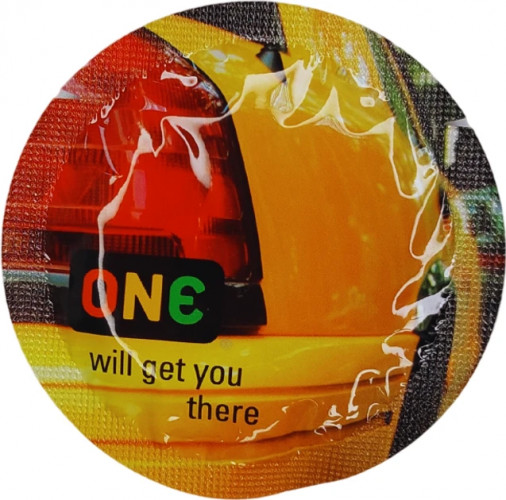 Презервативи One Color Sensation Will Get You There Жовті 3 шт