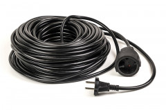 Удлинитель PowerPlant 30 м, 2x1.0мм2, 8А (JY-3021/30)