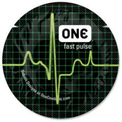 Презерватив One Glowing Pleasure Світиться у темряві 1 шт