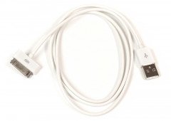 Кабель PowerPlant USB - 30pin (4/4s), 1м
