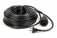 Удлинитель PowerPlant 50 м, 2x2.5мм2, 16А (JY-3021/50)