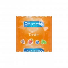 Презервативи Pasante Tropical зі смаком Полуниці Рожевий 1 шт