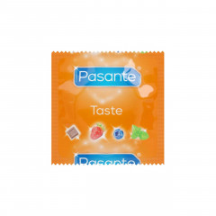 Презервативи Pasante Tropical зі смаком Лохини Синій 1 шт