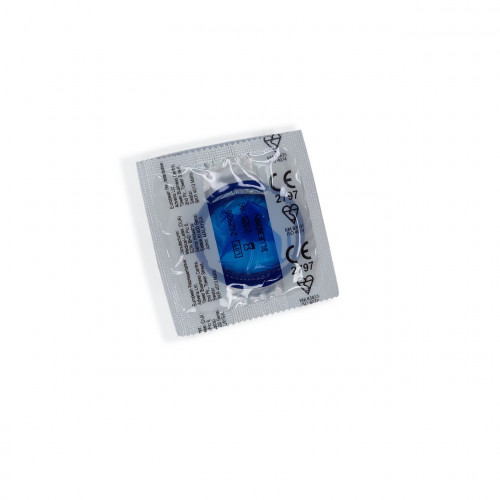 Презервативи Pasante Tropical зі смаком Лохини Синій 1 шт