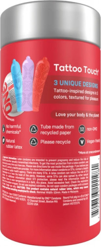 Презервативи One Tattoo Touch 12 шт