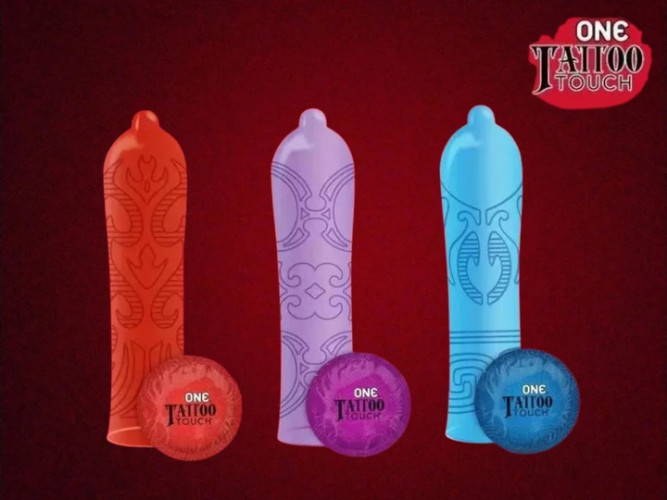 Презервативи One Tattoo Touch 12 шт