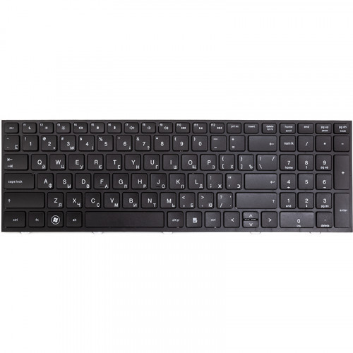 Клавиатура для ноутбука HP ProBook 4540, 4540s черный, черный фрейм