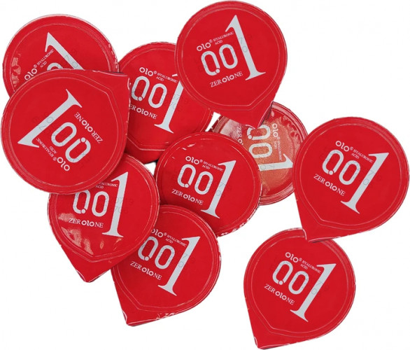 Презервативи OLO 0.01 Ультратонкі Ваніль 10 шт