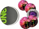 Презервативи One Pick Color Sensations Фіолетові 5 шт у кейсі