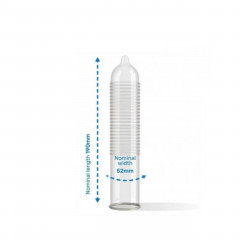 Презервативи Pasante Ribbed Ребристі 1 шт
