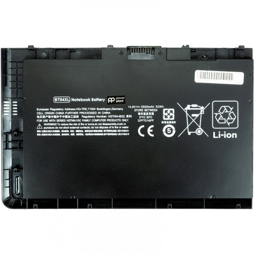 Аккумулятор PowerPlant для ноутбуков HP EliteBook Folio 9470m (BT04XL, HP9470PB) 14.8V 3200mAh