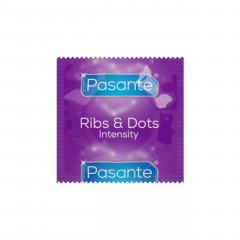 Презервативи Pasante Ribs and Dots Точково-ребристі 1 шт.