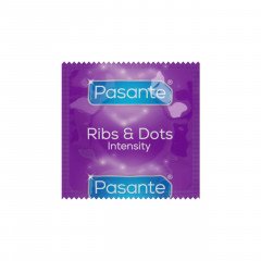 Презервативи Pasante Ribs and Dots Точково-ребристі 1 шт.