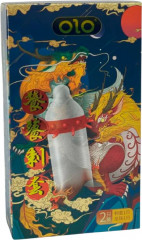 Презервативи з вусиками Olo Kirin Dragon 1 шт + Кулька + Лубрикант