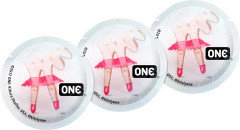 Презервативи One Pleasure Dome з розширеною голівкою 3 шт