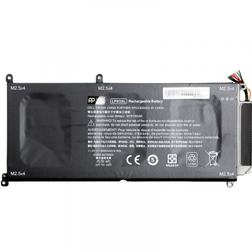 Аккумулятор PowerPlant для ноутбуков HP Envy 15T-AE Series (LP03XL) 11.4V 3600mAh