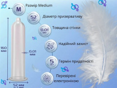 Презервативи OLO 0.01 ZERO ультратонкі з гіалуроновою кислотою 10 шт