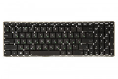 Клавиатура для ноутбука ASUS K55, K75A, K75VD черный, без фрейма