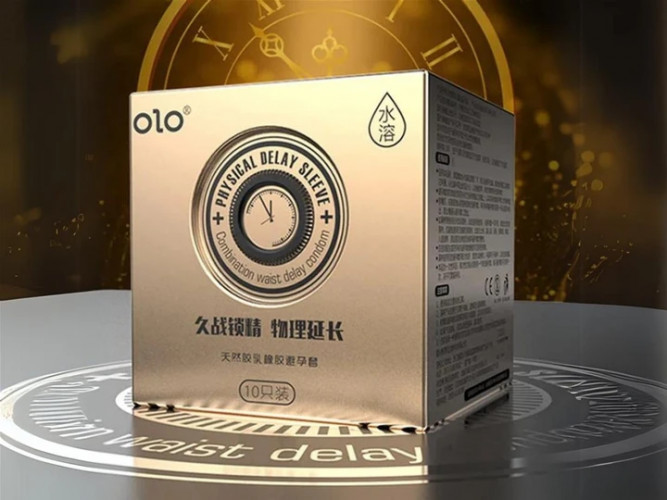 Презервативи OLO Physical Delay Sleeve + пролонгуючі 10 шт