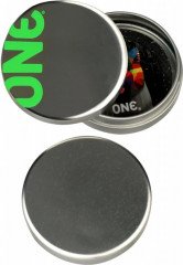 Презервативи One Glowing 5 шт в кейсі, що світяться в темряві