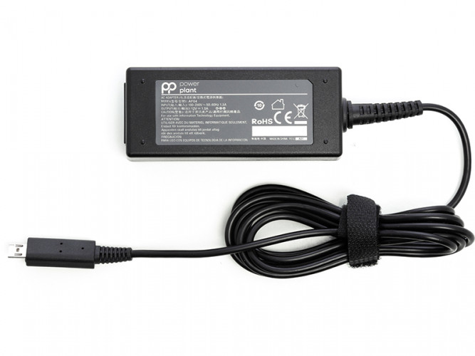 Блок питания для ноутбуков PowerPlant ACER 220V, 12V 18W 1.5A (micro USB)