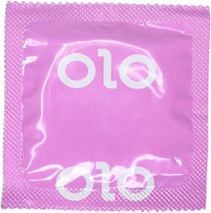 Презервативи OLO Ultrathin Oral Sex Ультратонкі Полуниця 10 шт