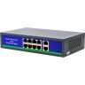 PoE коммутатор 8ch 100Mbps+2G uplink