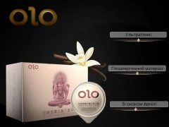 Набір презервативів OLO Gold Budda 10 шт + Benefit 10 шт + Red Silver 10 шт