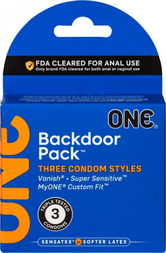 Презервативи One Back Door 3 шт