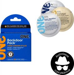 Презервативи One Back Door 3 шт