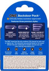 Презервативи One Back Door 3 шт