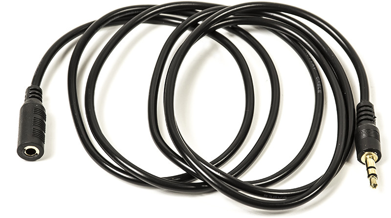 Аудио кабель PowerPlant 3.5 mm M-F 1.5 м