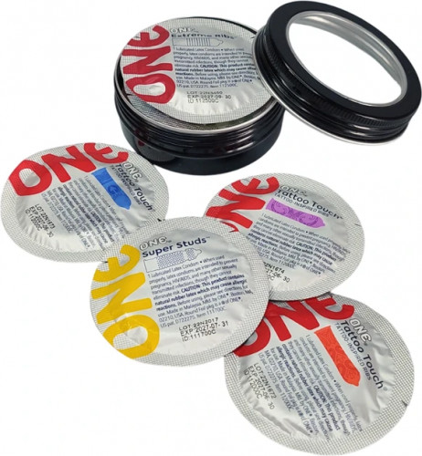 Набір презервативів One Vivid Sensations 5 шт