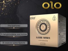 Набір презервативів OLO Physical Delay Sleeve 10 штук + 0.01 Zero Ультратонкі 10 шт