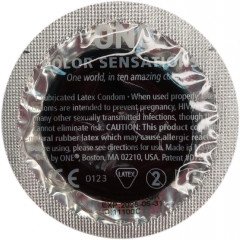 Презервативи One In The Comer Pock Sensations Чорні 3 шт