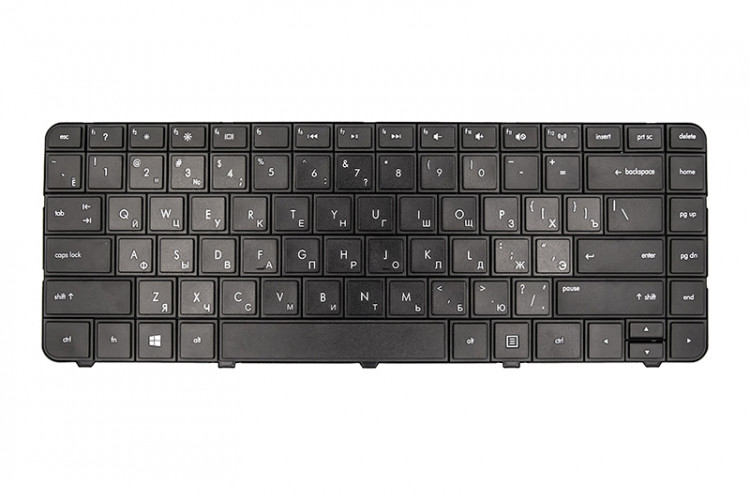 Клавиатура для ноутбука HP 242 G1, 242 G2 черный, без фрейма