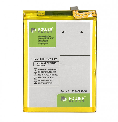 Аккумулятор PowerPlant Huawei Mate 8 (HB396693ECW) 3900mAh