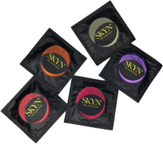 Презервативи Skyn Unknown Pleasures Безлатексні Асорті 42 шт