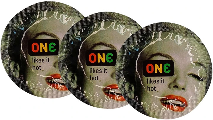 Презервативи One Color Sensation Likes It Hot Рожеві 3 шт