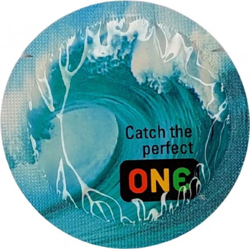 Презервативи One Catch The Perfect Color Sensations Блакитні 3 шт
