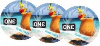 Презервативи One One Flavor Waves Тропічний коктейль 3 шт