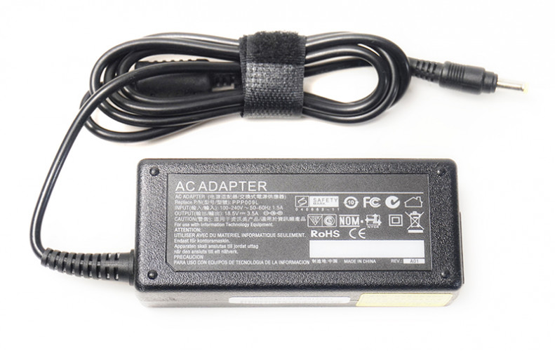Блок питания для ноутбуков PowerPlant HP 220V, 18.5V 65W 3.5A (4.8*1.7)
