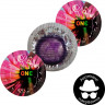 Презервативи One Pick Color Sensations Фіолетові 3 шт