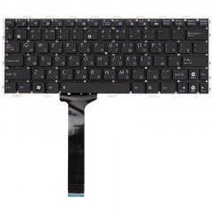 Клавиатура для ноутбука ASUS Eee PC 1015 черный, черный фрейм