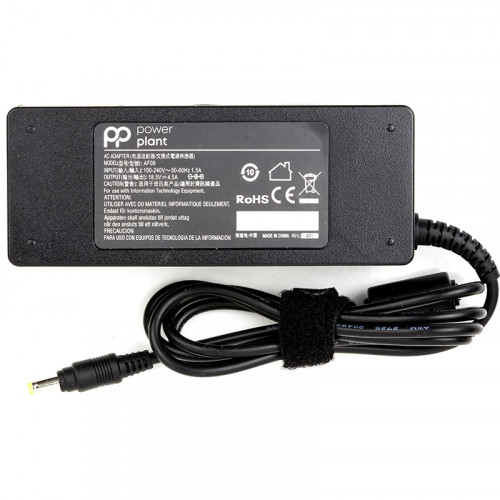 Блок питания для ноутбуков PowerPlant HP 220V, 18.5V 83W 4.5A (4.8*1.7)
