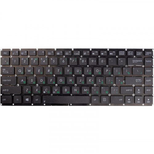 Клавиатура для ноутбука ASUS S46, K46, черный, без фрейма