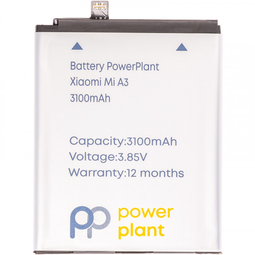 Аккумулятор PowerPlant Xiaomi Mi A3 (BM4F) 3100mAh