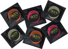 Набір презервативів Skyn Cocktail Club Безлатексні з ароматом коктейлів 12 шт